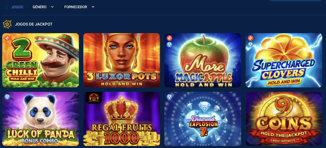 Slots com Jackpot Mostbet